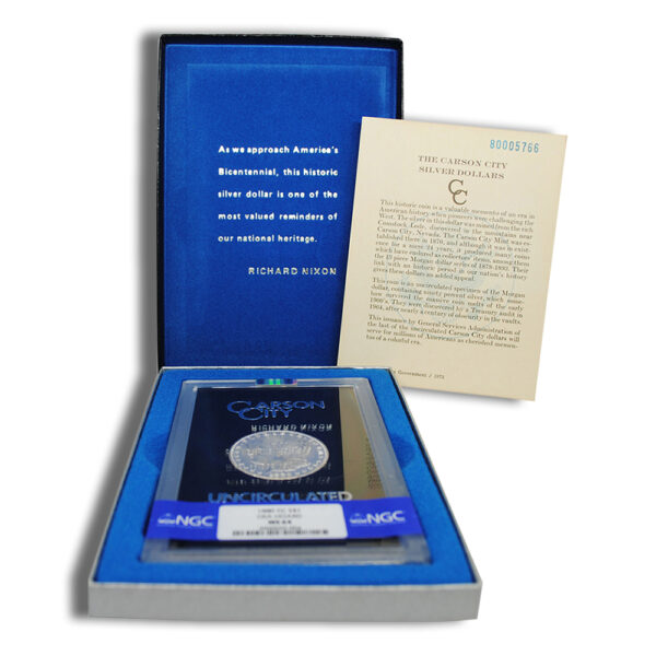 1880-CC GSA Morgan Dollar - NGC MS64 - Image 3