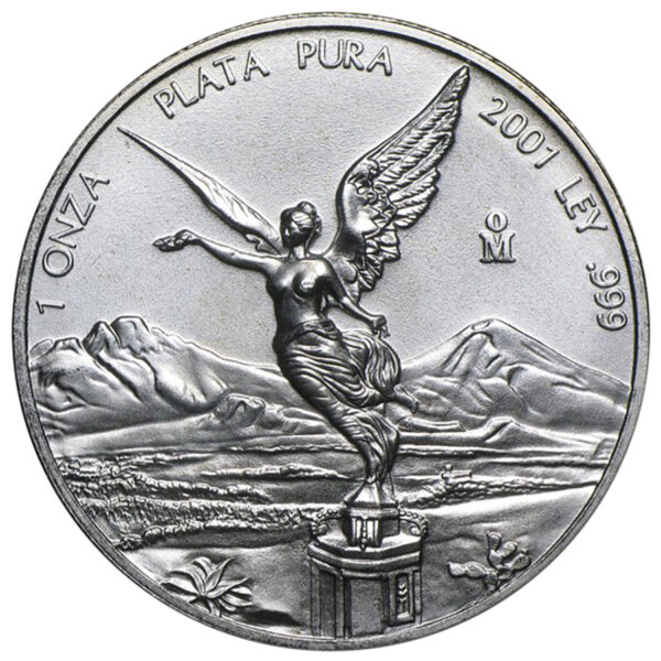 2001 1 oz Silver Mexican Libertad - BU