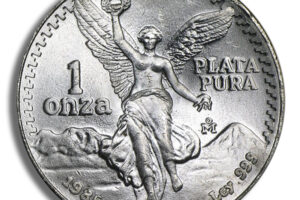 1985 1 oz Silver Mexican Libertad - BU