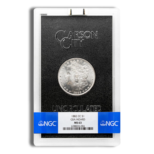 1882-CC GSA Morgan Dollar - NGC MS63