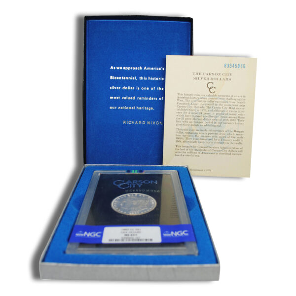 1883-CC GSA Morgan Dollar - NGC MS63+ - Image 3