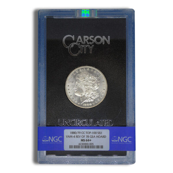 1880/79-CC Rev 78 GSA Morgan Dollar - NGC MS64+