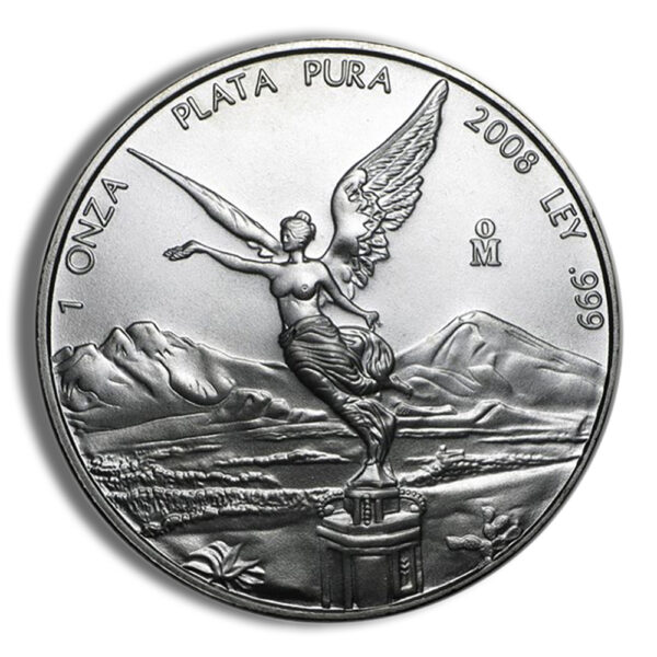 2008 1 oz Silver Mexican Libertad - BU