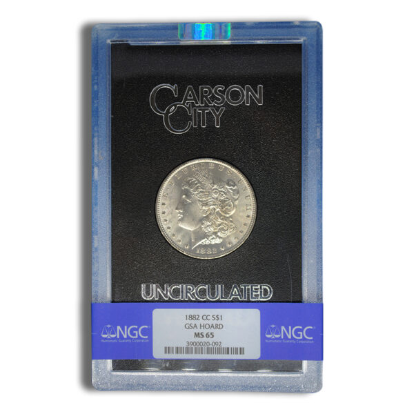 1882-CC GSA Morgan Dollar - NGC MS65
