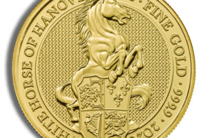 2020 1 oz Great Britain Queen's Beast Gold Coin - White Horse