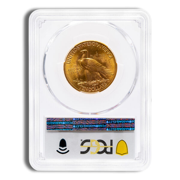 $10 Gold Indian Eagle - PCGS MS64 - Image 2