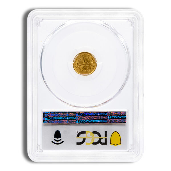 $1 Gold Liberty Type 1 - PCGS MS63 - Image 2