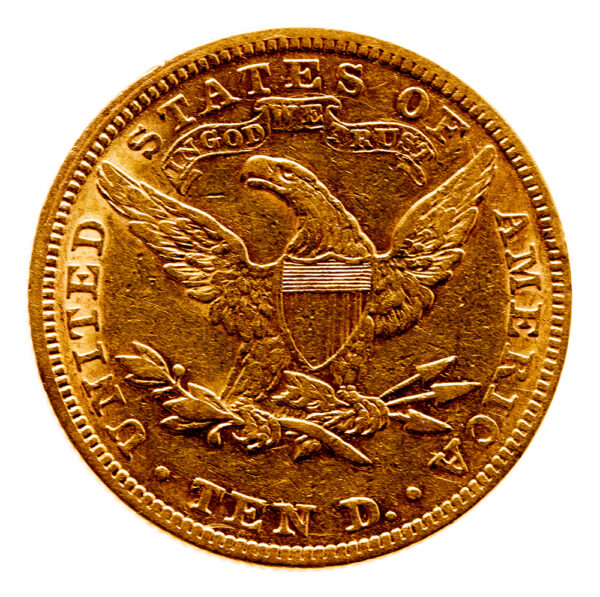 $10 Gold Liberty Eagle - Cleaned/Low Grade - Image 2