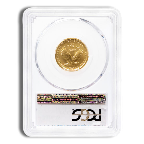 2016-W 1/4 oz Gold Standing Liberty Centennial PCGS SP69 - Image 2