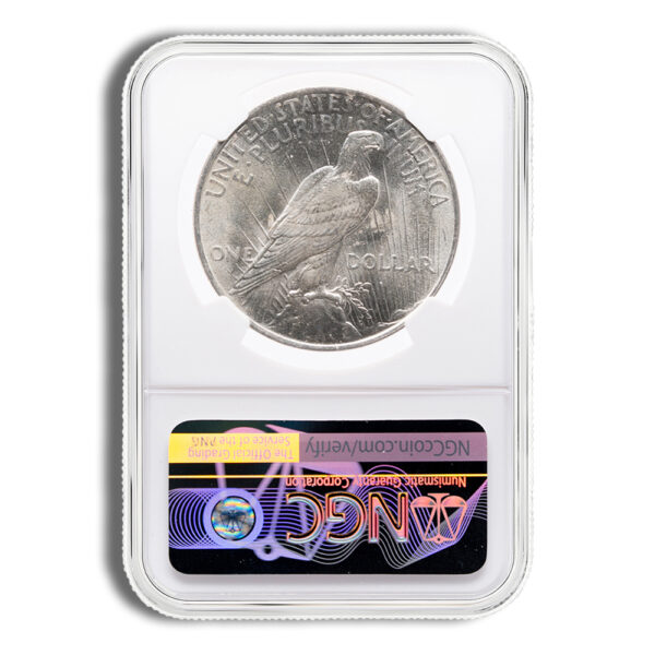 Peace Dollar - NGC MS63 - Image 2