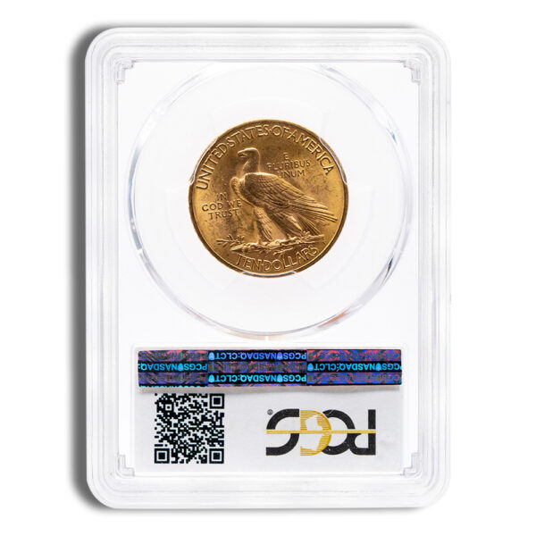 $10 Gold Indian Eagle - PCGS MS62 - Image 2