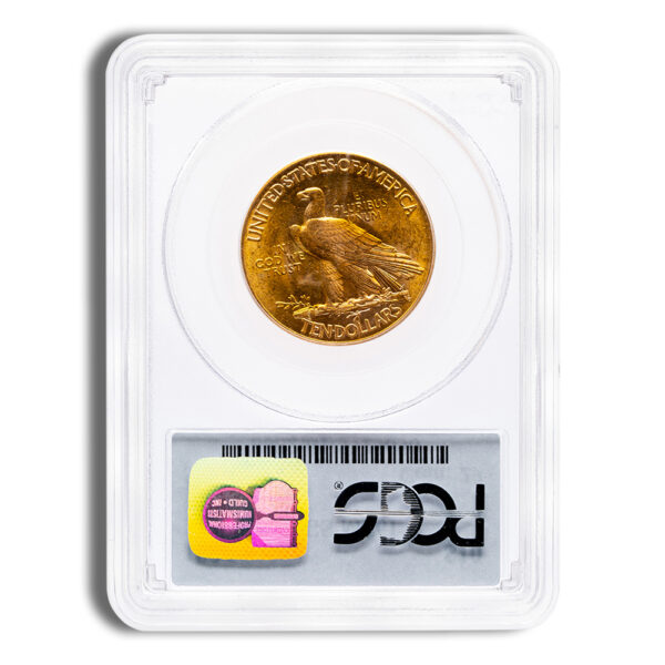 $10 Gold Indian Eagle - PCGS MS61 - Image 2