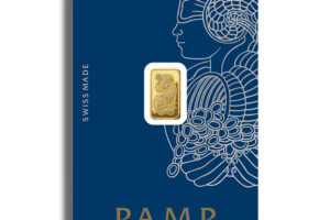 1 gram Gold Bar - PAMP Fortuna (Carded)