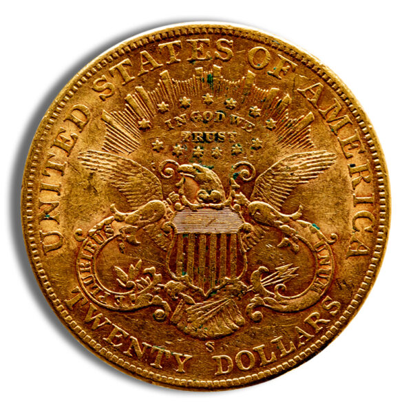 $20 Gold Liberty Double Eagle - XF - Image 2
