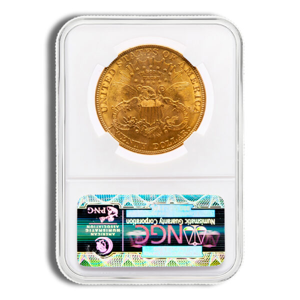 $20 Gold Liberty Double Eagle - NGC MS65 - Image 2