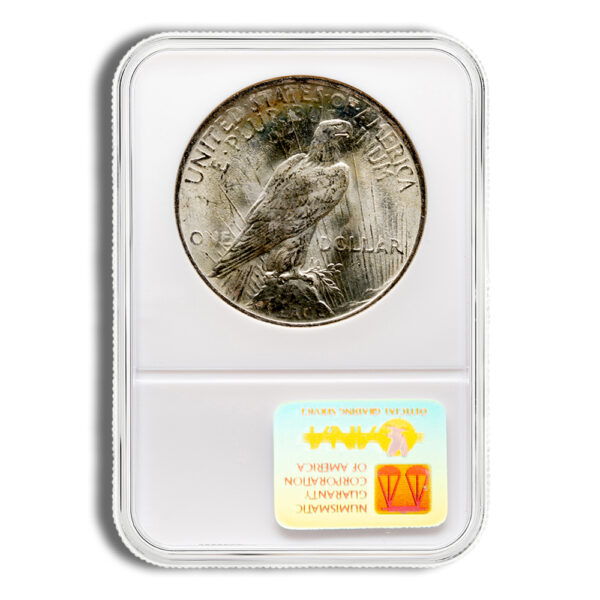 Peace Dollar - NGC MS64 (Toned) - Image 2