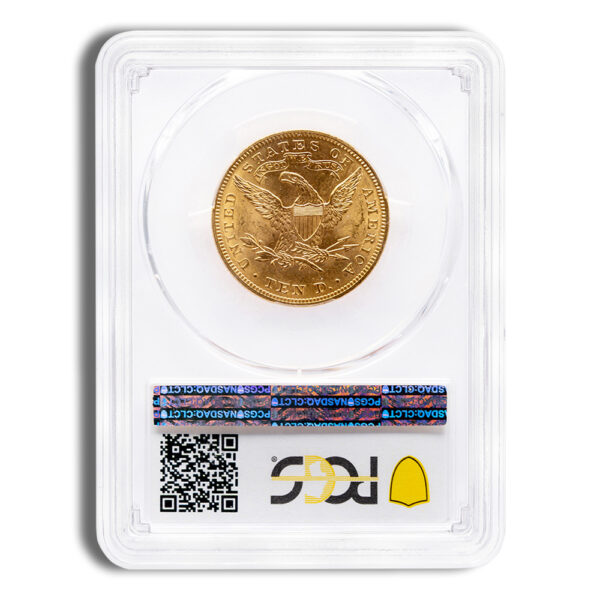 $10 Gold Liberty Eagle - PCGS MS64 - Image 2