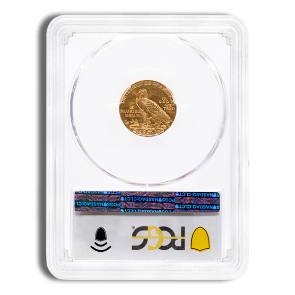 $2.5 Gold Indian Quarter Eagle - PCGS MS61 - Image 2