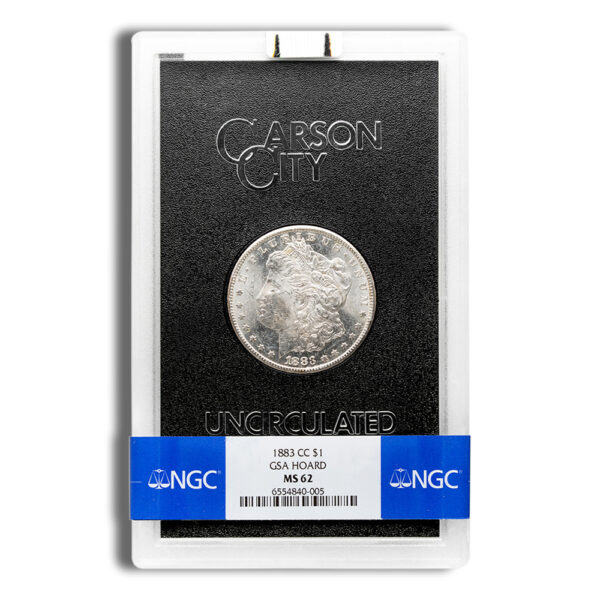 1883-CC GSA Morgan Dollar - NGC MS62
