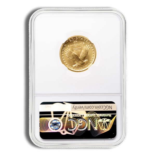 2016-W 1/4 oz Gold Standing Liberty Centennial Coin NGC SP69 - Image 2