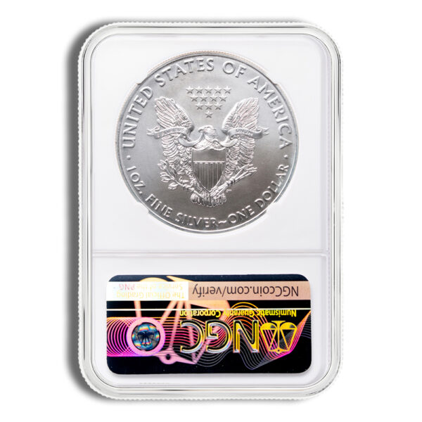 2021 Silver Eagle NGC MS69 (Type 1) - Image 2