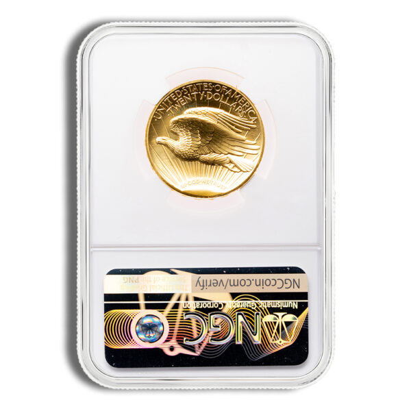 2009 Ultra High Relief Double Eagle Gold Coin NGC MS70 - Image 2