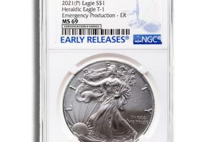 2021 Silver Eagle NGC MS69 (Type 1)