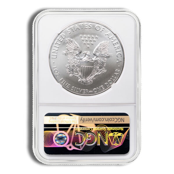 2014 Silver Eagle NGC MS70 - Image 2