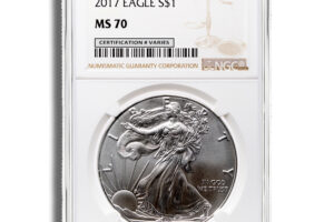 2017 Silver Eagle NGC MS70