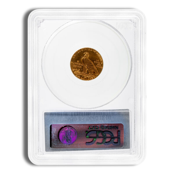 $2.5 Gold Indian Quarter Eagle - PCGS MS65 - Image 2