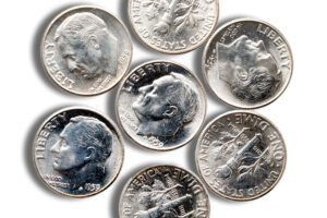 $1 FV 90% Silver Roosevelt Dimes - BU