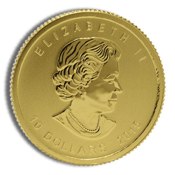 2015 1/4 oz Canadian Polar Bear & Cub Gold Coin - Image 2