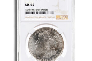 1921 Morgan Dollar - NGC MS65
