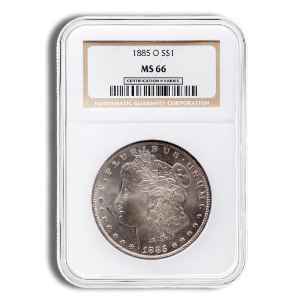 Pre-1921 Morgan Dollar - NGC MS66 (Toned)