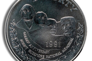 1991-P $1 Mt. Rushmore Silver Commem - BU