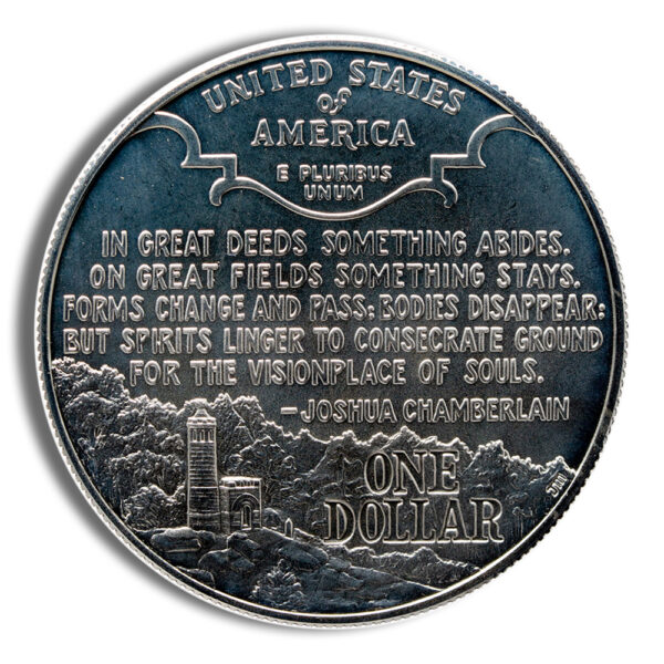 1995-P $1 Civil War Silver Commem - BU - Image 2