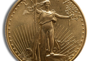 1990 1 oz Gold Eagle - BU (MCMXC)