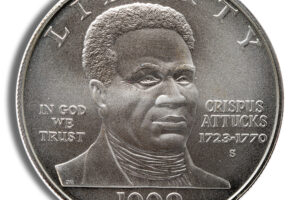1998-S $1 Black Patriots Silver Commem - BU