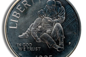 1995-P $1 Civil War Silver Commem - BU