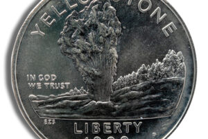 1999-P $1 Yellowstone Silver Commem - BU