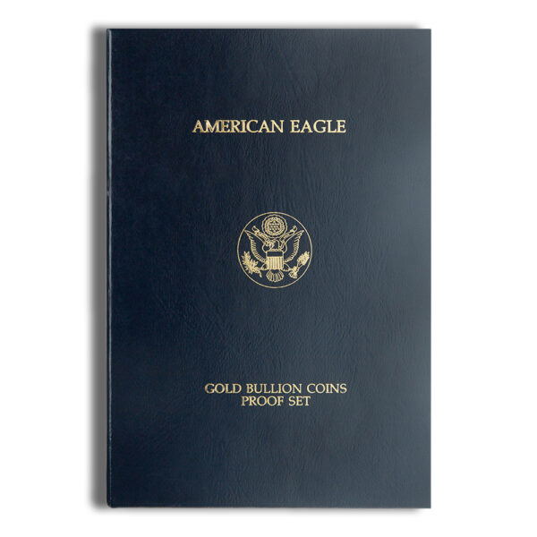 Four Coin Proof Gold Eagle Set - Box/COA (Date Varies) - Image 3
