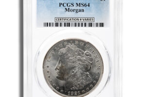 1921 Morgan Dollar - PCGS MS64