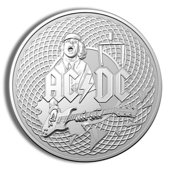 2023 1 oz Australian Mint Silver $1 AC DC