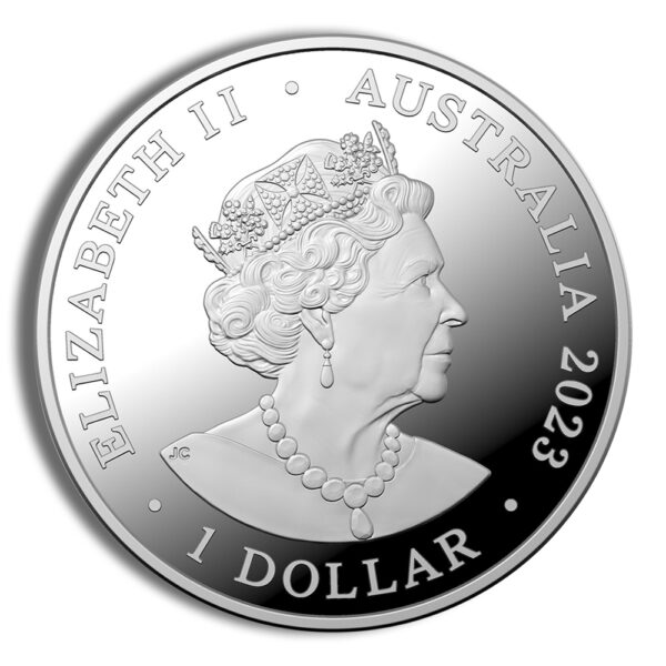 2023 1 oz Australian Mint Silver $1 AC DC - Image 2