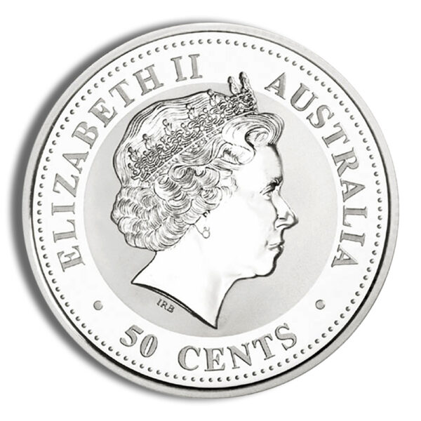 2003 1/2 oz Australia Silver Lunar Goat BU - Series I - Image 2