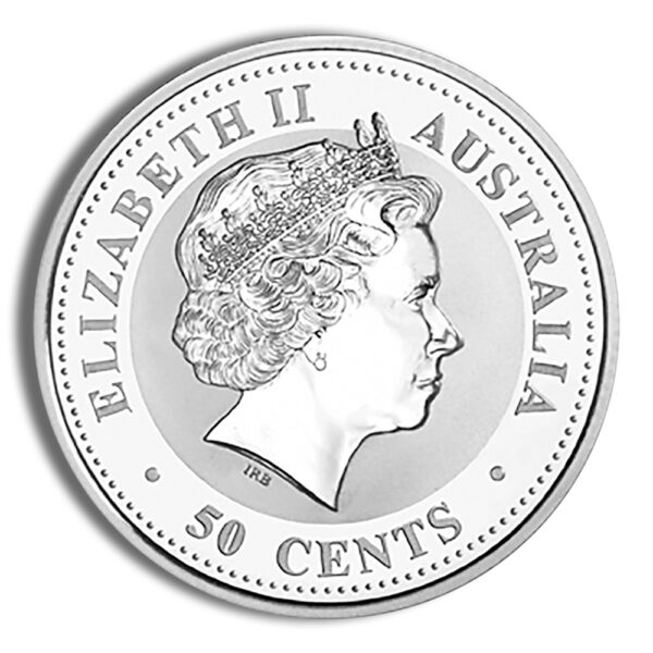 2006 1/2 oz Australia Silver Lunar Dog BU - Series I - Image 2
