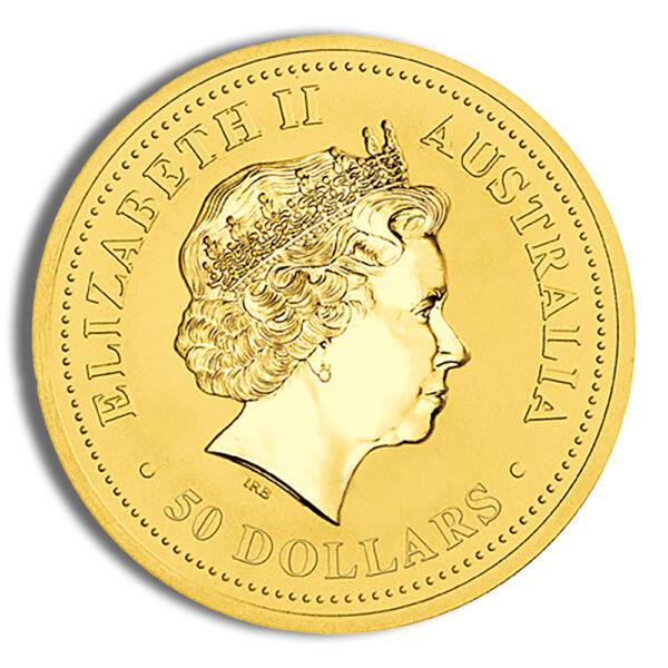 2007 1/2 oz Australia Gold Lunar Pig BU - Series I - Image 2
