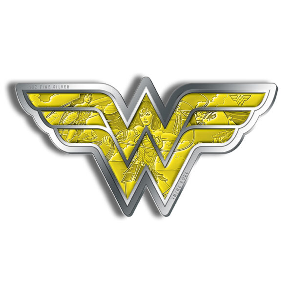 2022 1 oz Samoa Silver DC Comics Wonder Woman