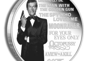 2022 1 oz Silver James Bond 1 oz Silver Proof Coin - 2nd Issue
