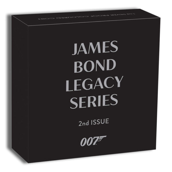 2022 1 oz Silver James Bond 1 oz Silver Proof Coin - 2nd Issue - Image 4